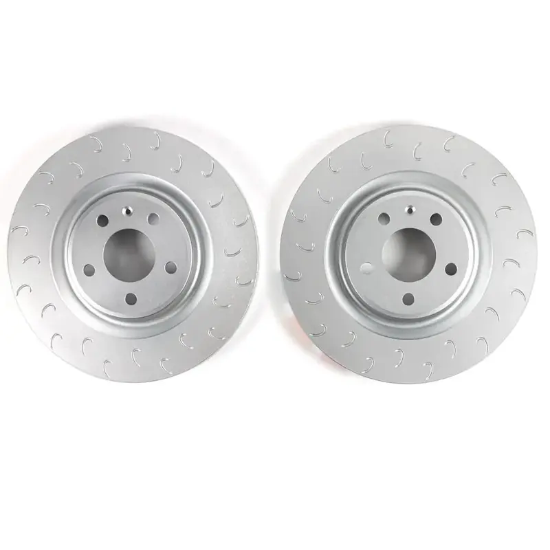034 Motorsport 1-Piece Rear Brake Rotor Upgrade Kit - Audi / B8 / B9 / C7 / D4 1
