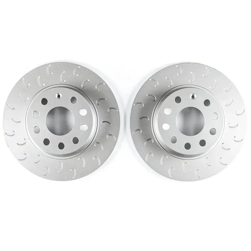034 Motorsport 1-Piece Rear Brake Rotor Upgrade Kit - Vw/Audi / Pq35 / Mqb 1