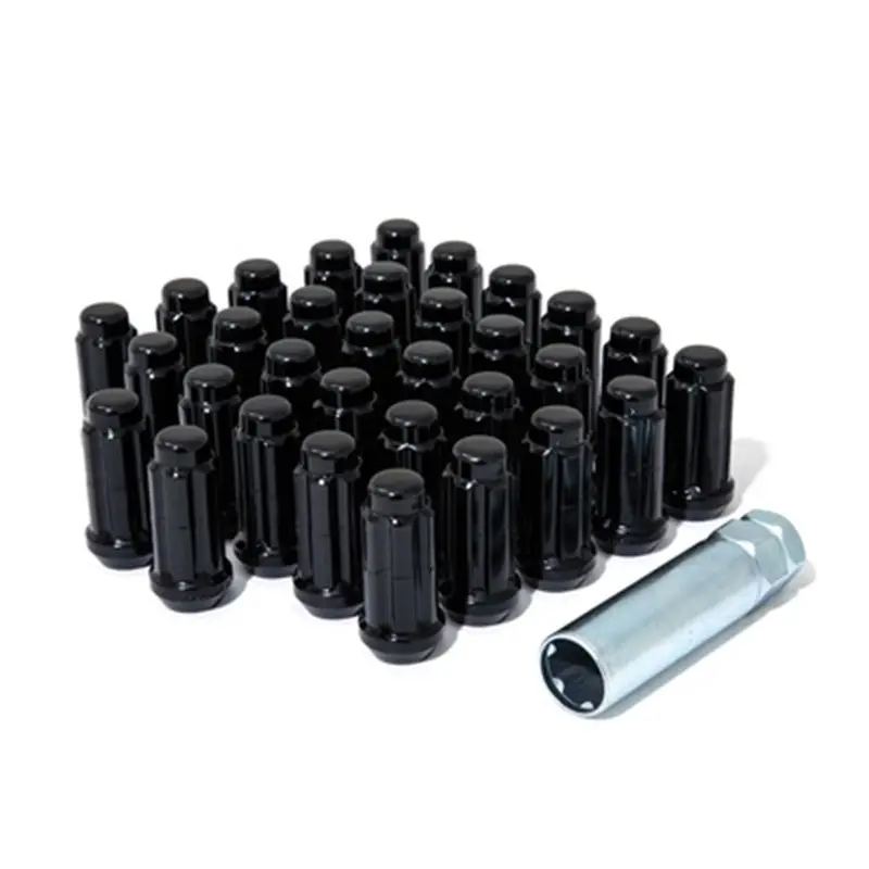 14X1.5 Gorilla Automotive Black 32 Lug Kit With Key 1
