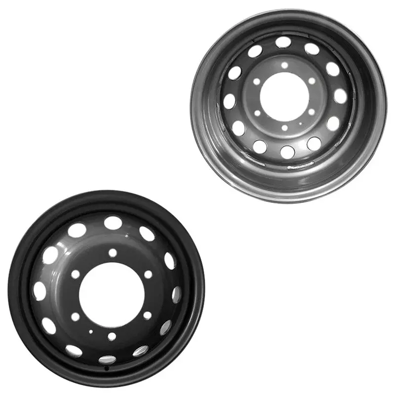 16X6 Road Ready Rrw-10050S Silver Ford Transit Hd Dually Wheels 6X180 Set Of 4 (Fits Stock Tire Sizing) 1