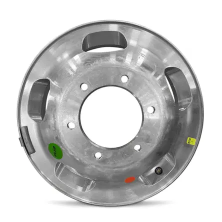16X6 Road Roady Rrw-10286 Silver Ford Transit Hd Dually Aluminum Wheels 6X180 Set Of 4 (Fits Stock Tire Sizing) 1