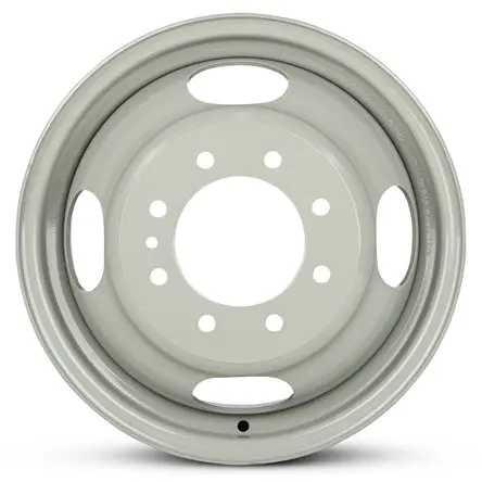 16X6 Road Roady Rrw-3336 Grey 99-04 Ford Dually Steel Wheels 8X170 Set Of 4 (Fits Stock Tire Sizing) 1