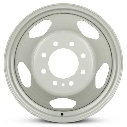 17X6.5 Road Ready Rrw-8076 Silver Pre-11 Gm Dually Wheels 8X6.5 Set Of 4 (Fits Stock Tire Sizing) 1