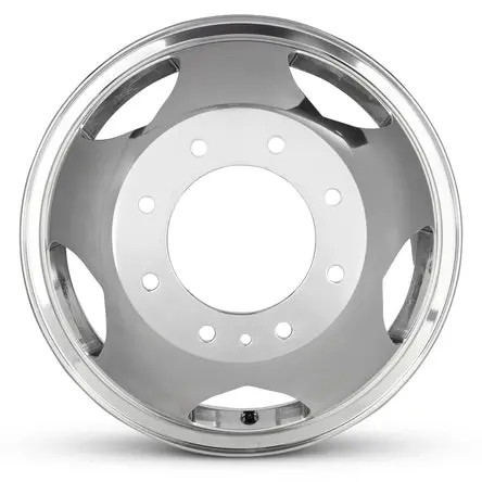 17X6.5 Road Roady Rrw-5519 11-Up Gm Dually Aluminum Wheels 8X210 Pair (Fits Stock Tire Sizing) 1