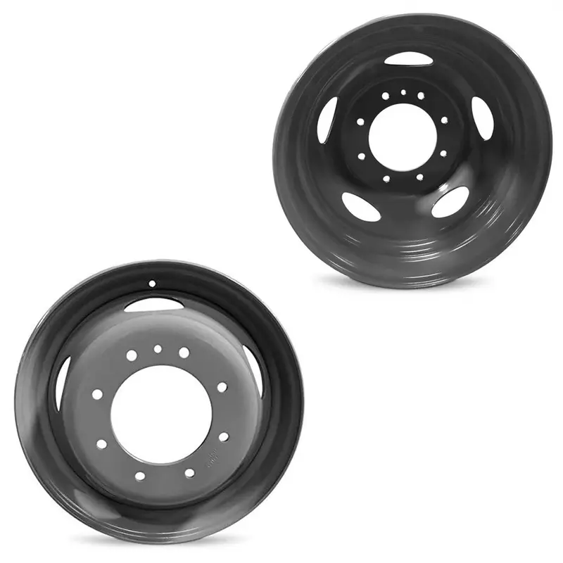 19.5X6 Road Ready Rrw-3342 Grey 99-04 Ford Dually Wheels 8X225 Set Of 4 (Fits Stock Tire Sizing) 1