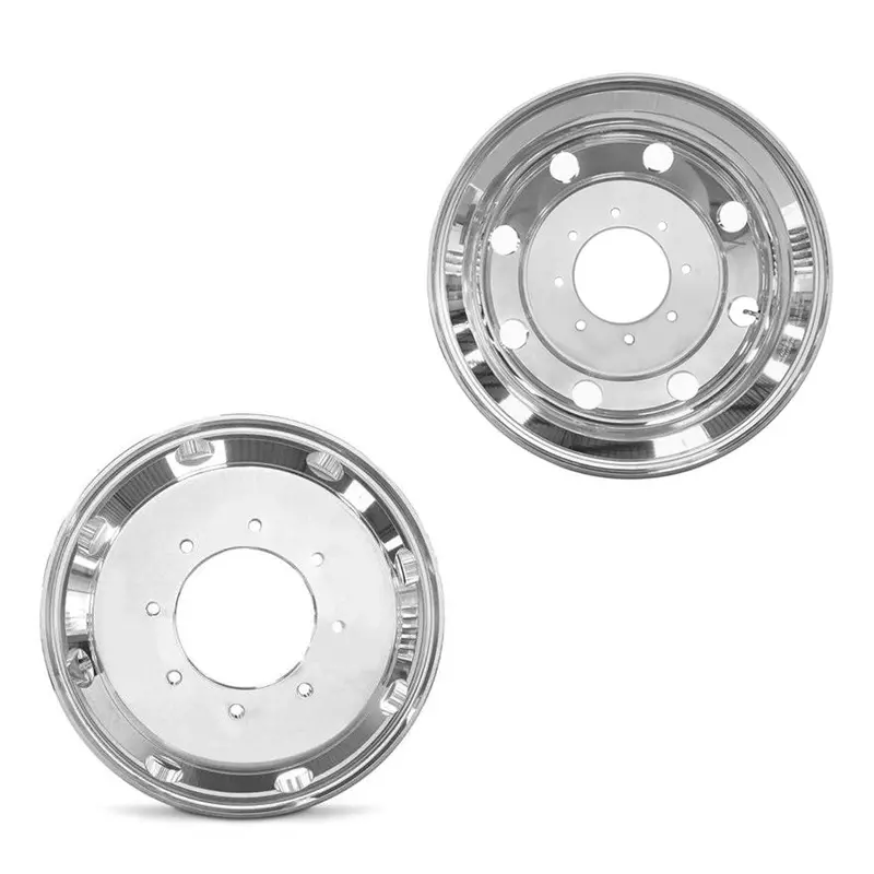 19.5X6 Road Ready Rrw-3423 Polished 99-04 Ford Dually Wheels 8X225 Set Of 4 (Fits Stock Tire Sizing) 1