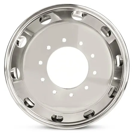 19.5X6 Road Roady Rrw-F550b Ford F-450/F-550 Dodge 4500/5500 Dually Aluminum Wheels 10X225 Set Of 6 (Fits Stock Tire Sizing) 1