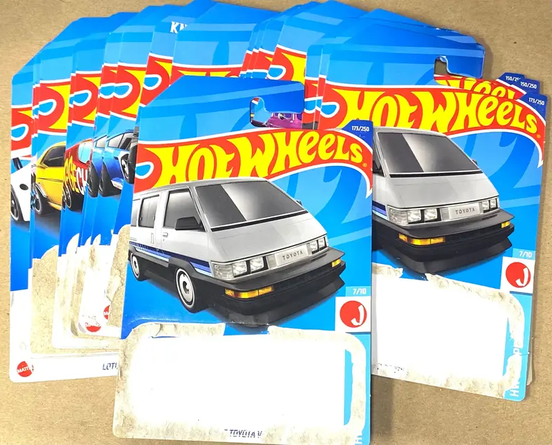 20 Hot Wheels Card Backs For Mail Ins - Hot Wheels Mail In Cards 1