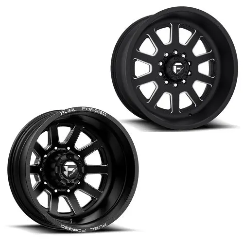20X10 Fuel Forged Ff09d Ford F-450/F-550 Dodge 4500/5500 Dually Super Single Wheels 10 Lug Set Of 6 (Fits Up To 12.50 Tire) 1