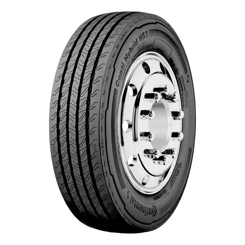 285/70R19.5 Continental Hybrid Hs3 Tires Set Of 6 1