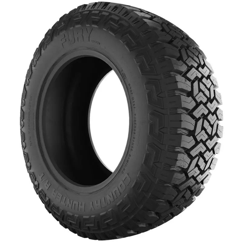 33X12.50R17lt/10 Fury Off-Road Country Hunter Rt Tires Set Of 6 1