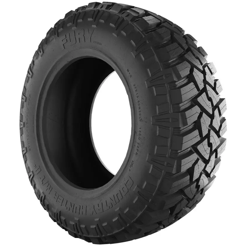 33X12.50R18lt/10 Fury Off-Road Country Hunter Mtii Tires Set Of 6 1
