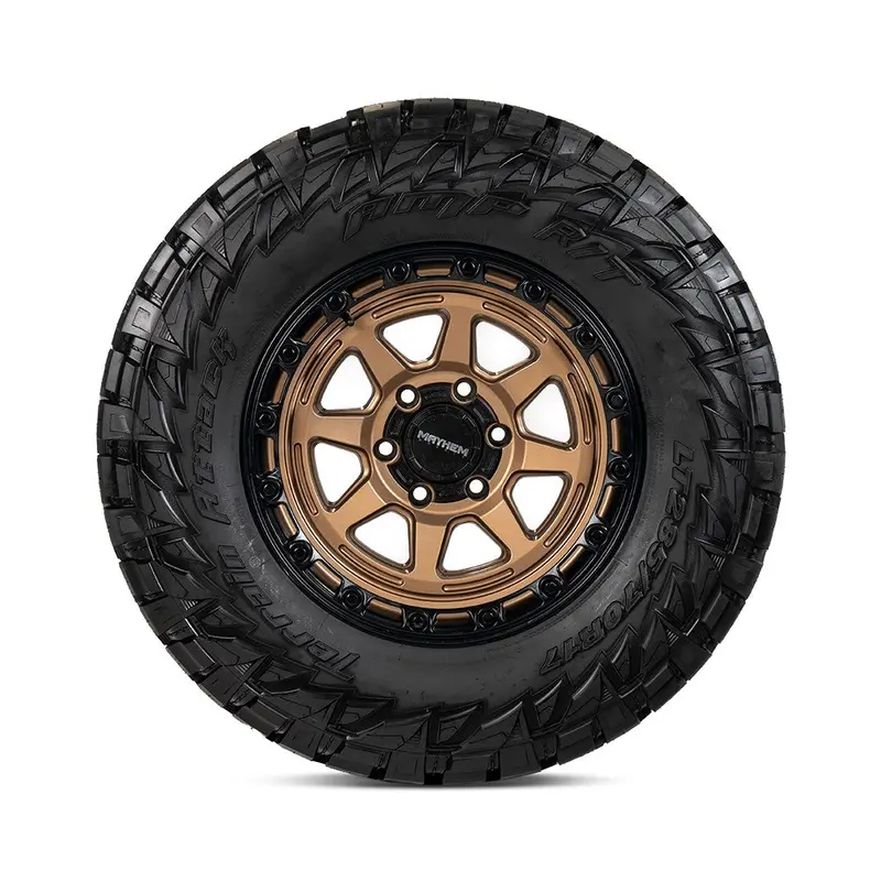 35X12.50R22lt/10 Amp Tires Terrain Attack R/T Tires Set Of 6 2