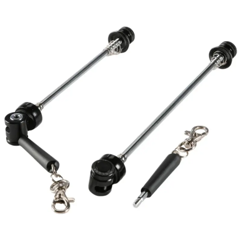 49N Skewer Front And Rear Quick Release 133Mm/169Mm Black 1