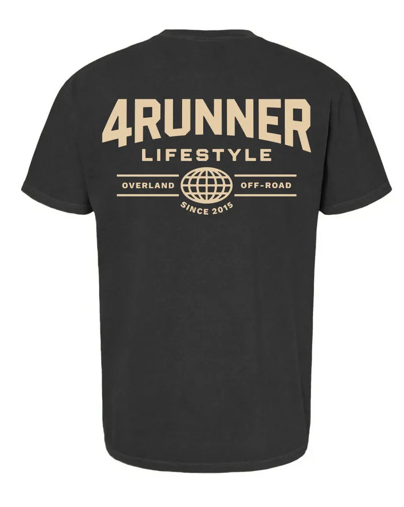 4Runner Lifestyle Black Globe Shirt 1