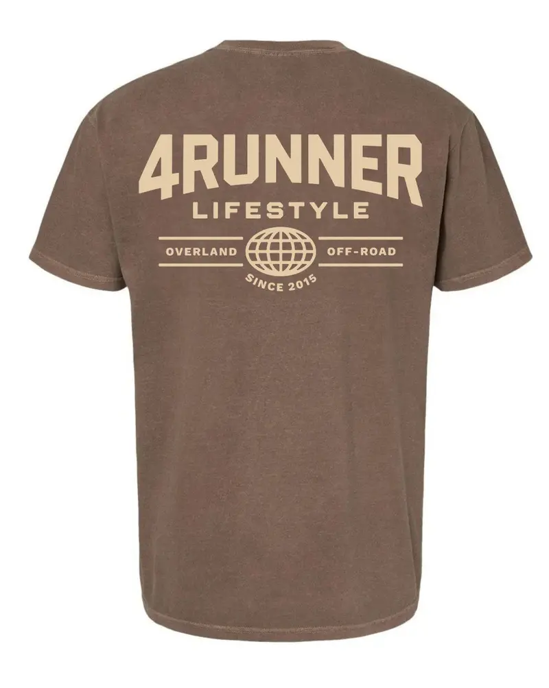 4Runner Lifestyle Brown Globe Shirt 1