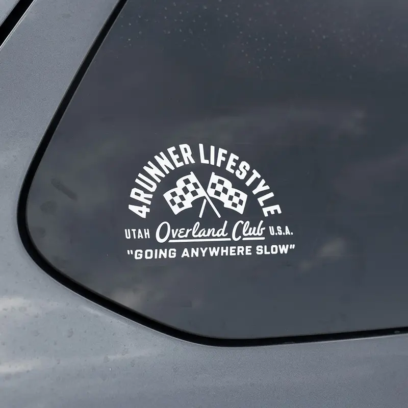 4Runner Lifestyle Overland Club Decal 1