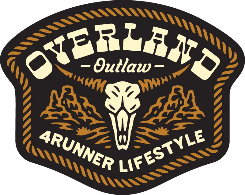 4Runner Lifestyle Overland Outlaw Sticker 1