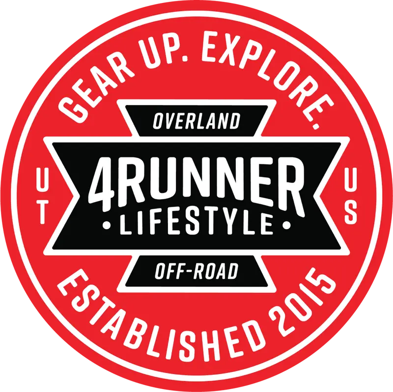 4Runner Lifestyle Red Flagstaff Sticker 1