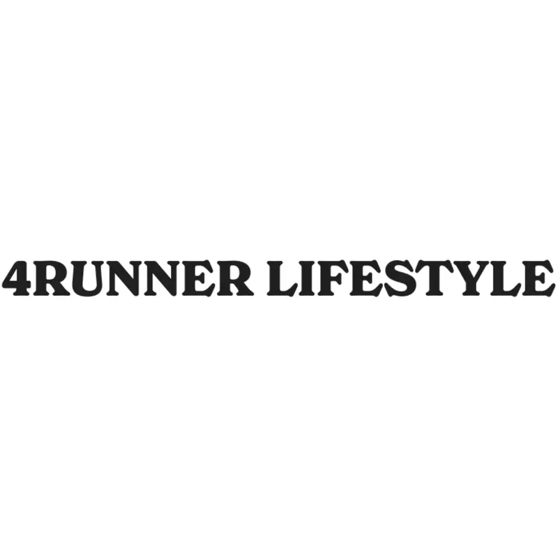 4Runner Lifestyle Text Decal 1