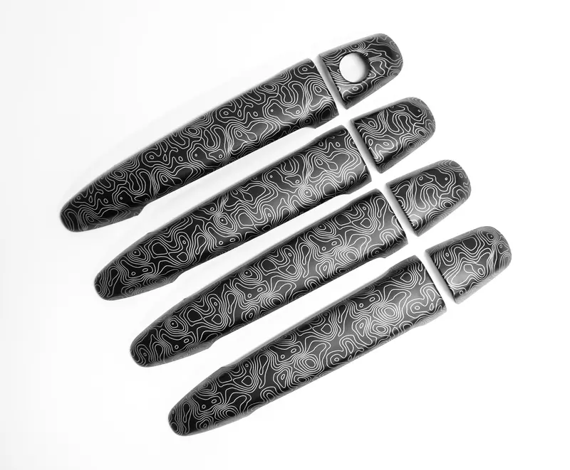 4Runner Lifestyle Topo Exterior Door Handle Covers For 4Runner (2003-2009) 1