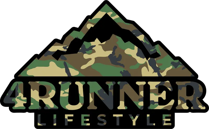 4Runner Lifestyle Woodland Camo Sticker 1
