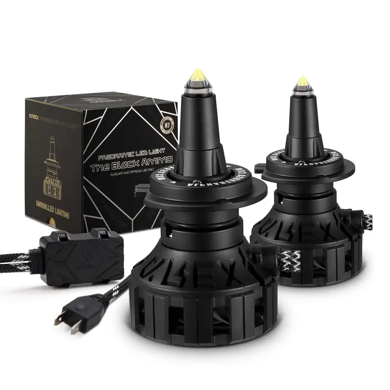 Alpharex Black Ammo Panoramic Led Light Bulbs 1