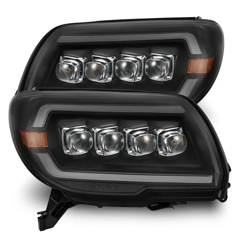 Alpharex Nova-Series Led Projector Headlights Black For 4Runner (2003-2009) 1
