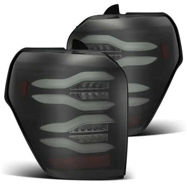 Alpharex Pro-Series Jet Black Led Tail Lights For 4Runner (2010-2024) 1