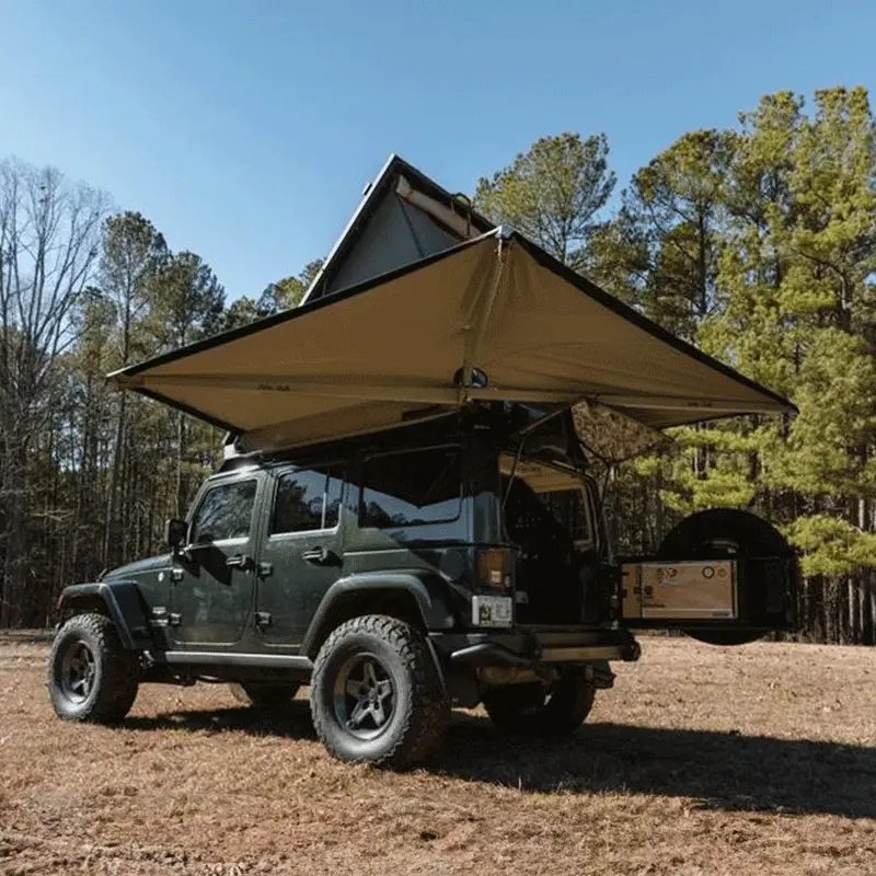 Alu-Cab 2M 270 Degree Shadow Awning 1