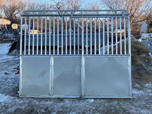 Aluminum Horse Stall Front 1