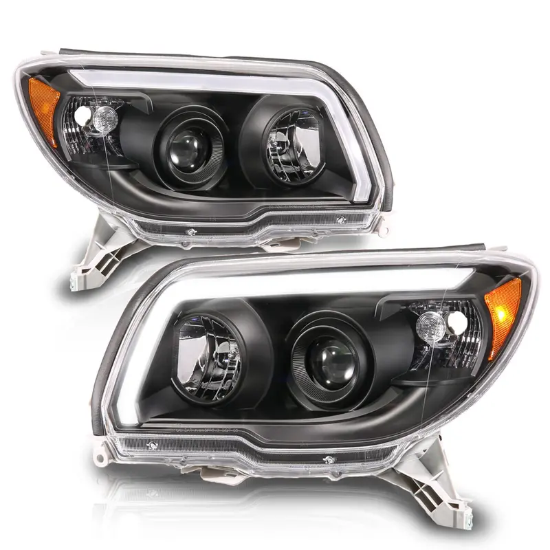 Anzo Projector Headlights Plank Style Black For 4Runner (2006-2009) 1