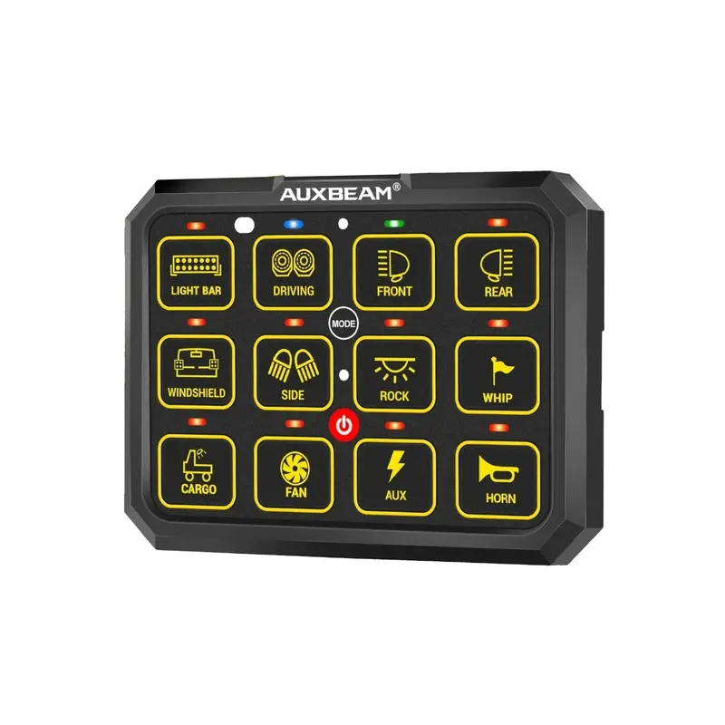 Auxbeam Ac-1200 Rgb Switch Panel (One-Sided Outlet) 1