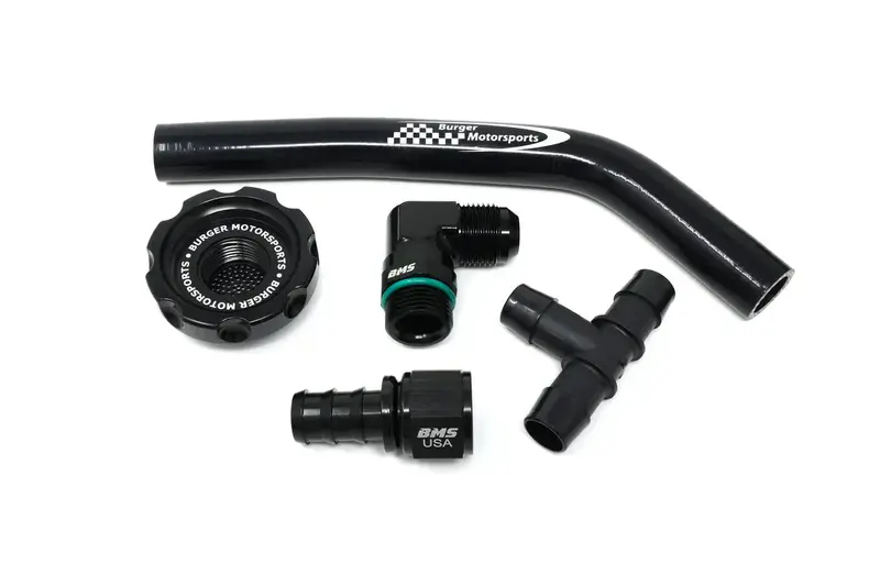 B58 Bmw/Supra Bms Oil Catch Can Oil Filler Cap Dual Vent Connection Kit 1