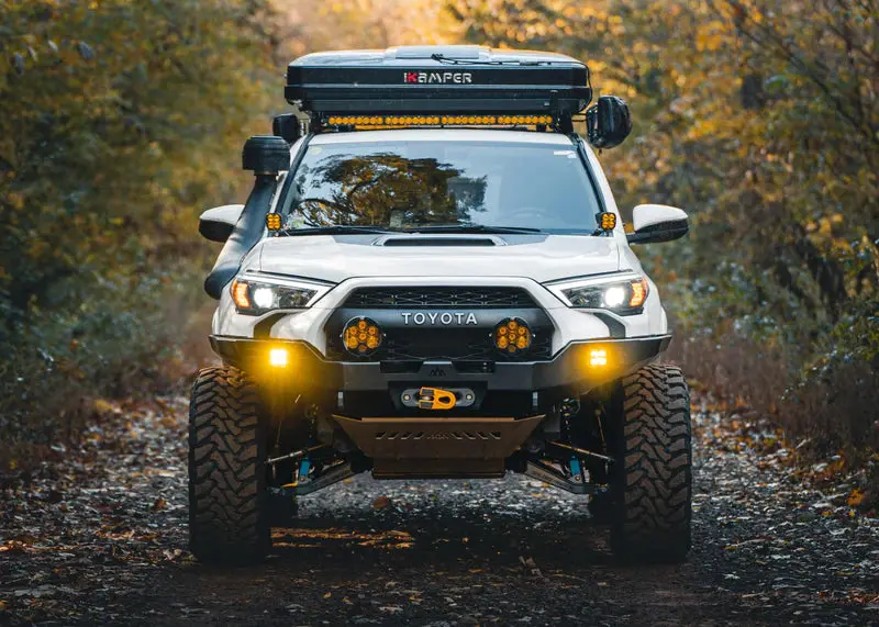 Backwoods Hi-Lite Overland Front Bumper - No Bull Bar For 4Runner (2014-2024) 1