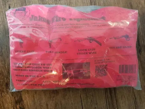 Bag Of Heavy Duty 5/16" Fence Tightener Clips 1