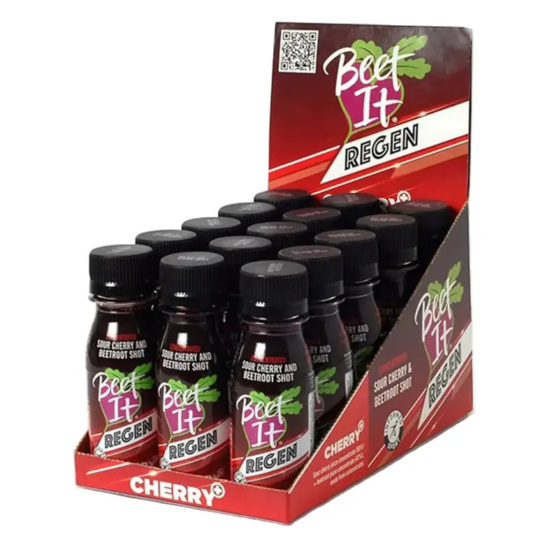 Beet It Sport Regen Cherry+ Shot Box Of 15 1