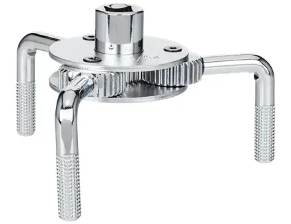 Bi-Directional, Sq. Drive 3-Jaw Oil Filter Wrench 1