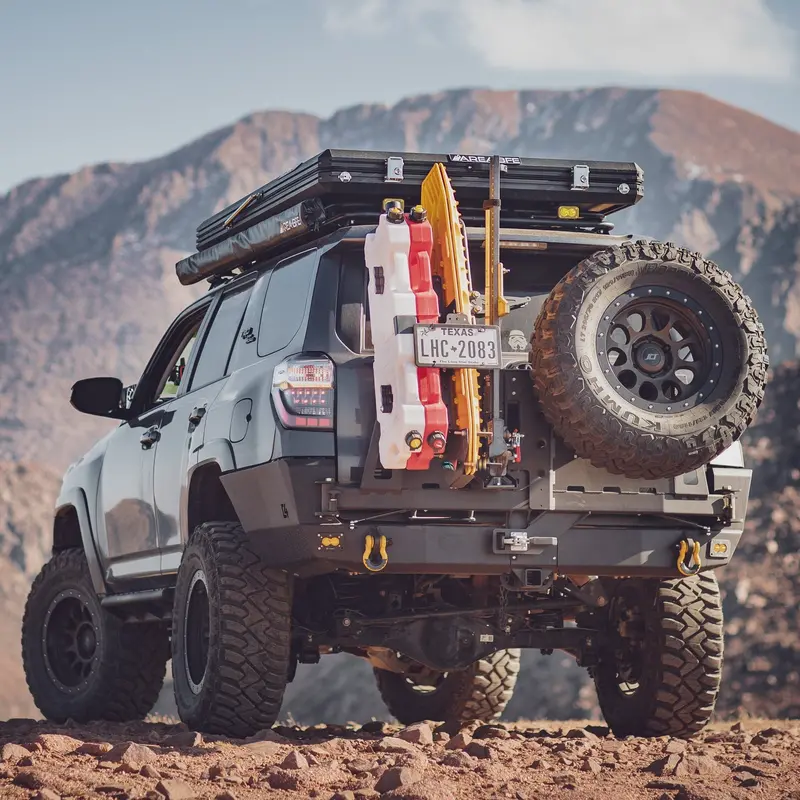 C4 Fabrication Overland Series Rear Bumper For 4Runner (2010-2024) 1
