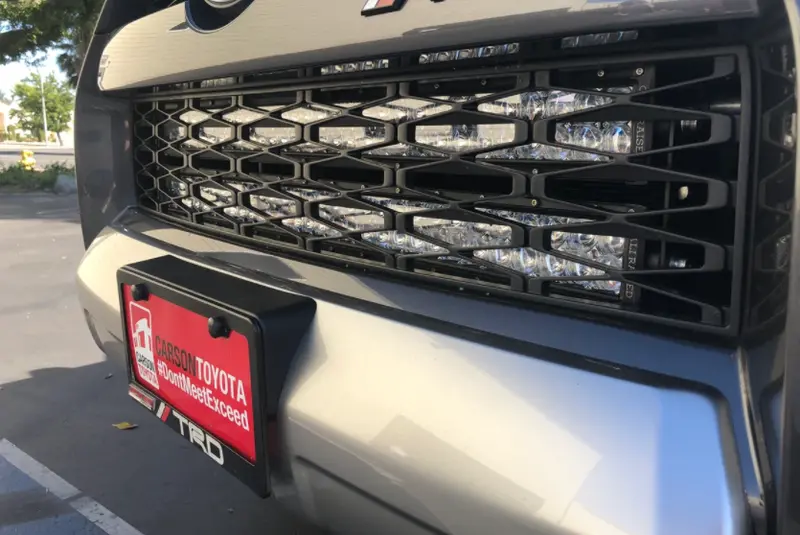 Cali Raised Bumper Light Bar Kit For 4Runner (2014-2024) 1