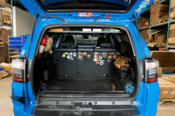 Cali Raised Rear Molle Shelves For 4Runner (2010-2024) 1