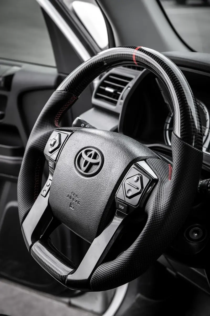 Carbon Fiber Steering Wheel For 4Runner (2010-2024) 1