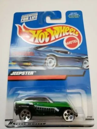Collectable Carded Hot Wheels 2000 - Jeepster - Green 1