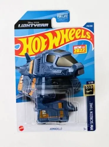 Collectable Carded Hot Wheels 2022 - Armadillo - Gray 1