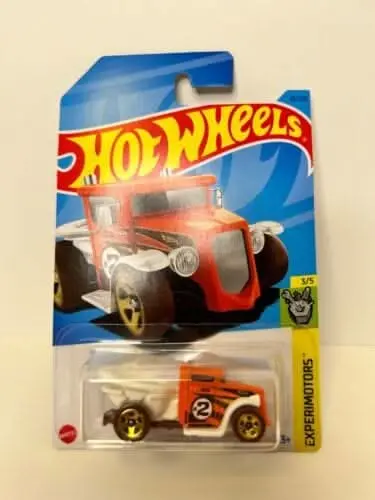 Collectable Carded Hot Wheels 2023 - Gotta Go - Orange And White 1