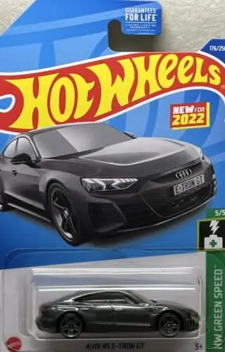 Collectable Carded Hot Wheels - Audi Rs E-Tron Gt - Dark Gray 1