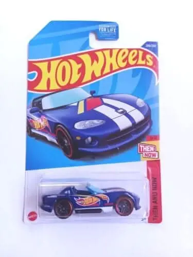 Collectable Carded Hot Wheels - Dodge Viper Rt/10 - Blue Hot Wheels 1