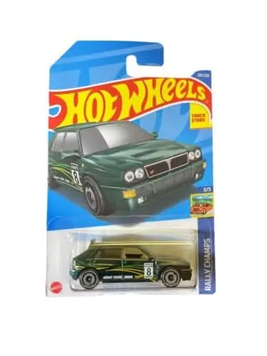 Collectable Carded Hot Wheels - Lancia Delta Integrale - Green 1