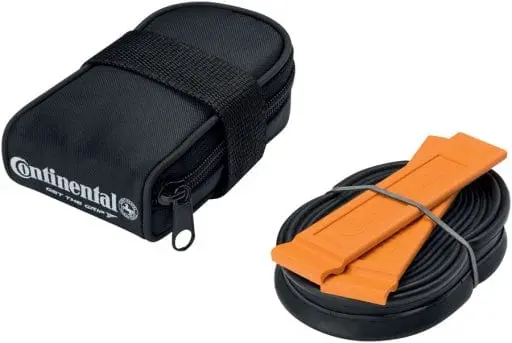 Continental Saddle Bag - Includes 700 X 18-25 Presta Tube, 2 Tire Levers, Black 1
