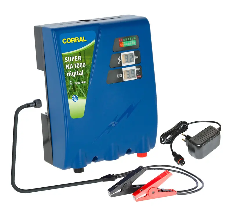 Corral Super Na 7,000 Duo Fence Charger (12V/110V) 1